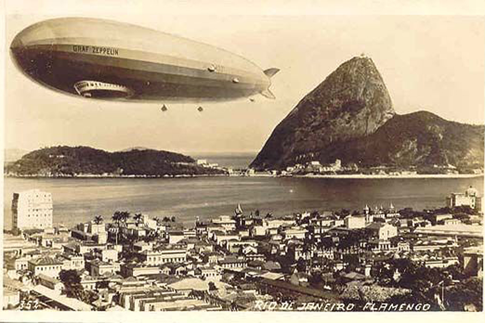 A  memorável passagem do Zeppelin pelo Brasil